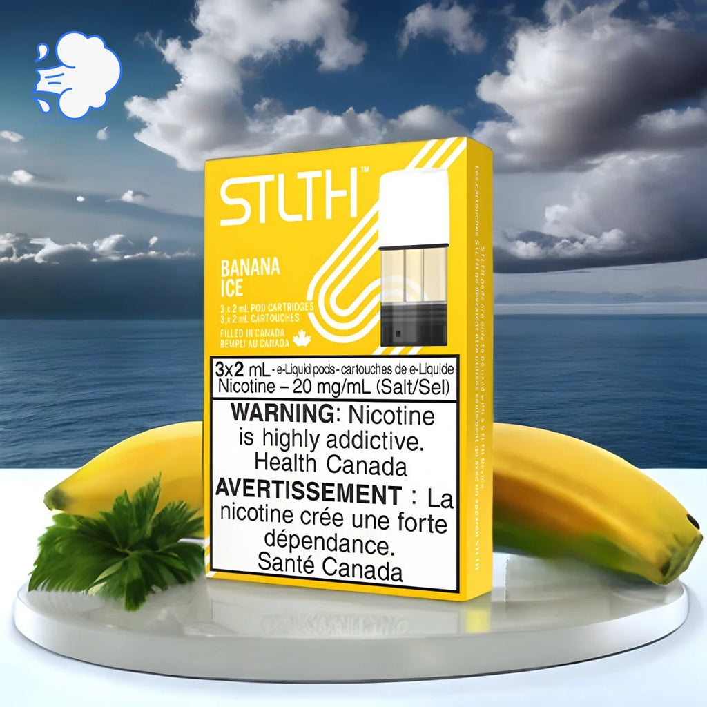 STLTH Banana Ice | Pods Pack - SkipTheVapes