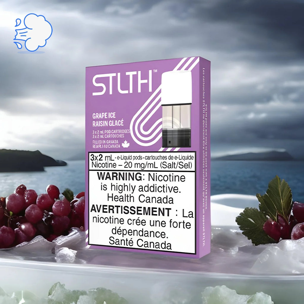STLTH Grape Ice | Pods Pack - SkipTheVapes