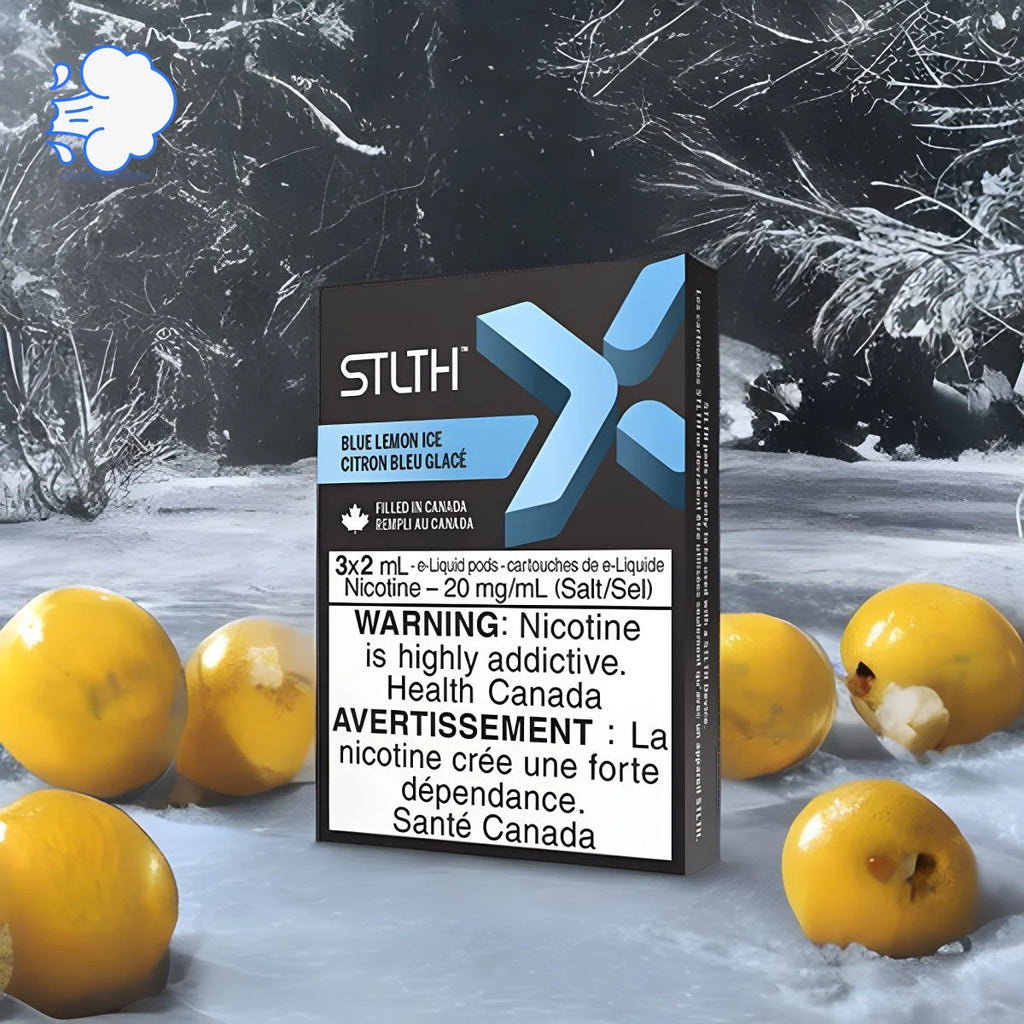 STLTH X Blue Lemon Ice | Pods Pack - SkipTheVapes