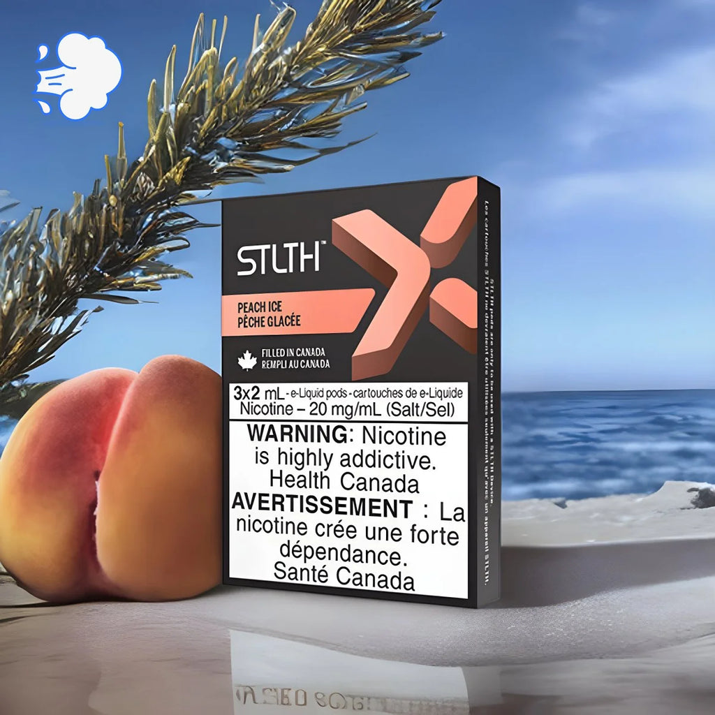 STLTH X Peach Ice | Pods Pack - SkipTheVapes
