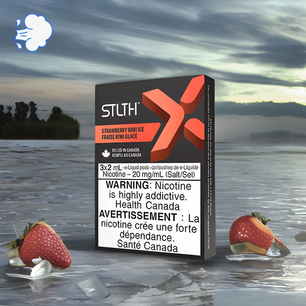 STLTH X Strawberry Kiwi Ice | Pods Pack - SkipTheVapes