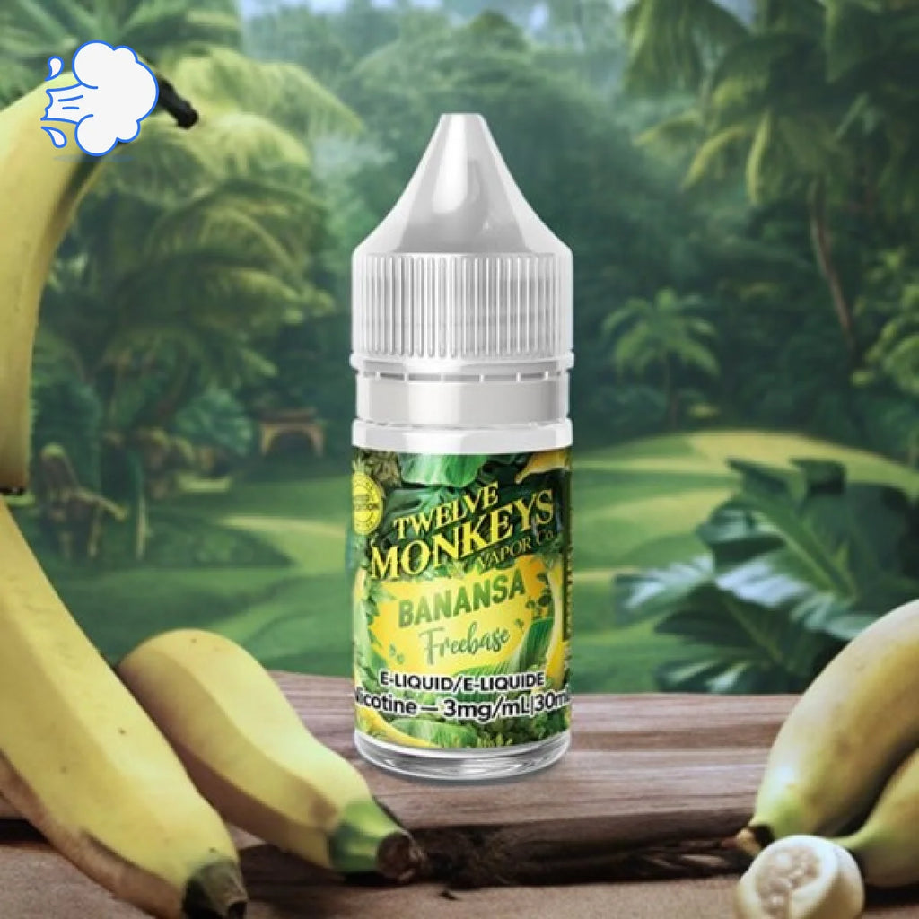 Twelve Monkeys Banansa | Freebase - SkipTheVapes