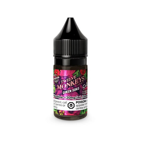 Twelve Monkeys Queen Soko | Salt - SkipTheVapes