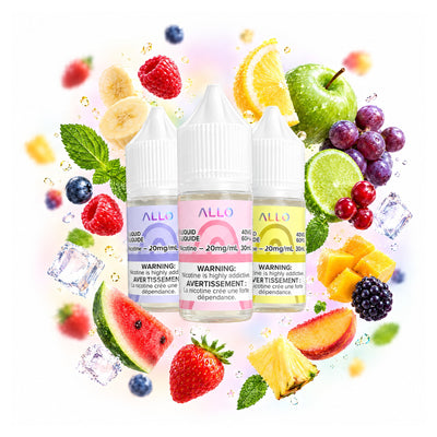 ALLO Salt E-Juice, mix any 3 flavours