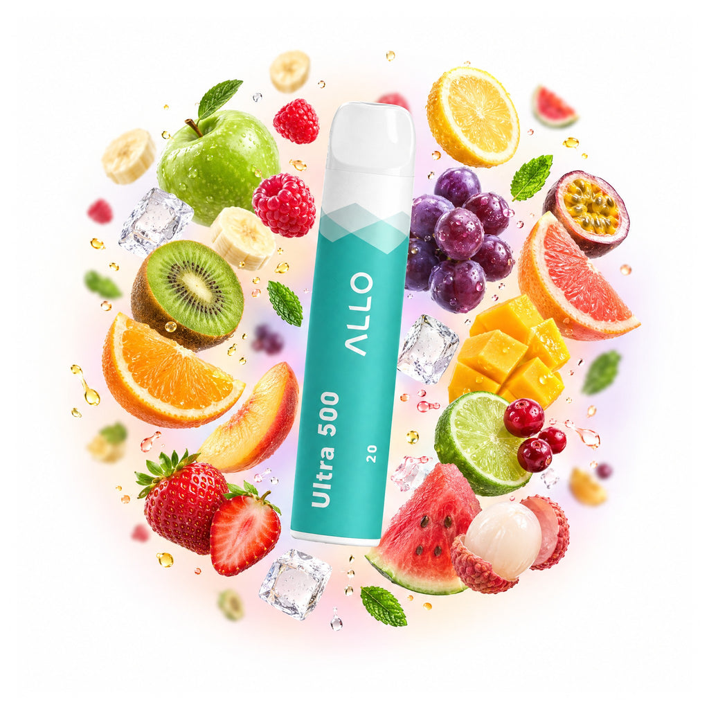 Allo Ultra 500, full flavour range