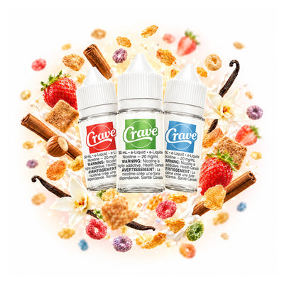 Crave Salt E-Juice, mix any 3 flavours