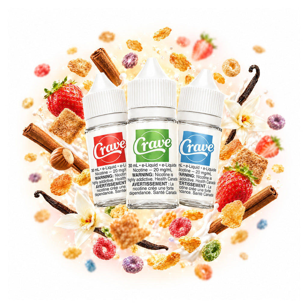 Crave Salt E-Juice, mix any 3 flavours