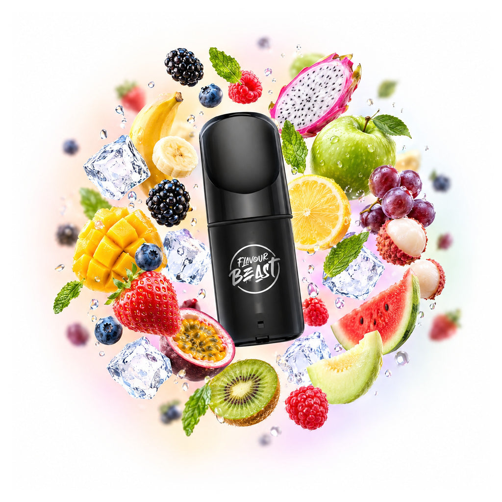 Flavourbeast pods, full flavour range