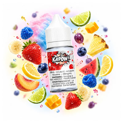 KAPOW e-juice, full flavour range