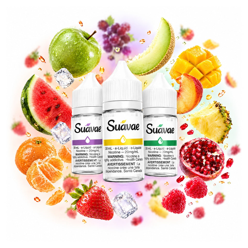 Suavae Salt E-Juice, mix any 3 flavours