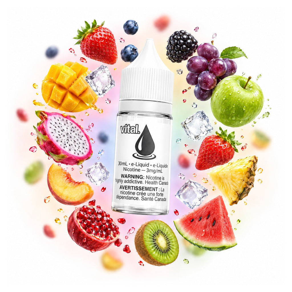 Vital e-juice, full flavour range