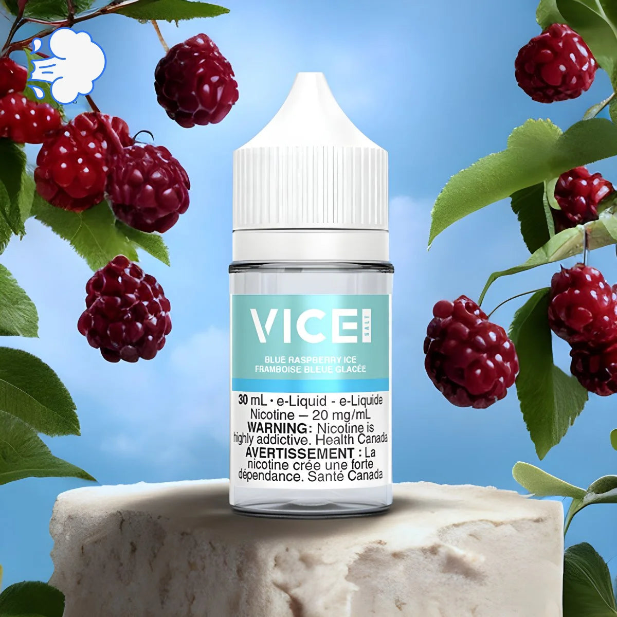 Vice Blue Raspberry Ice | Salt | Same-day delivery in BC – Vape Spot