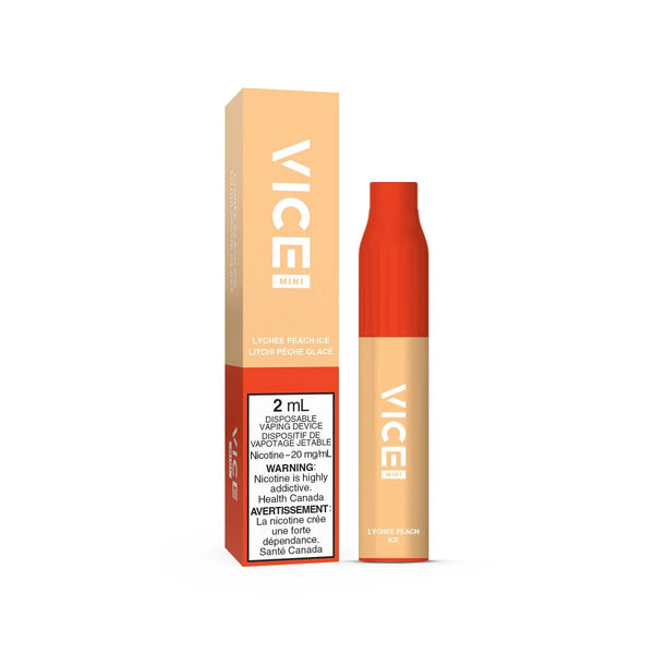 VICE Lychee Peach Ice Mini | Disposable - SkipTheVapes
